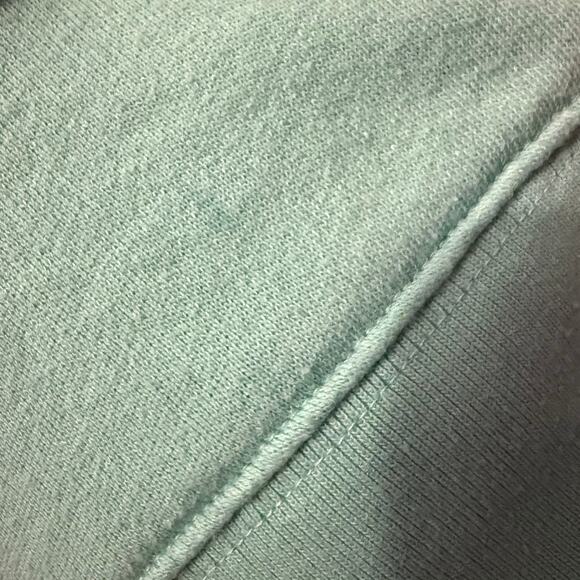 VS PINK Mint Leopard Trim Full Zip Hoodie Woman's Sz Large - Picture 7 of 8